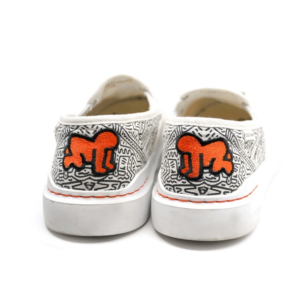 COLE HAAN X KEITH HARING Grandpro Rally Sneakers Size 8.5B - Picture 4 of 12
